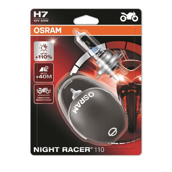 OSRAM NIGHT RACER® 110 H7 PX26d 55W 12V 02B