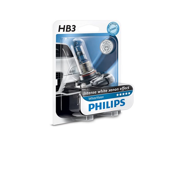 Philips HB3 WhiteVision P20d 12V 65W B1