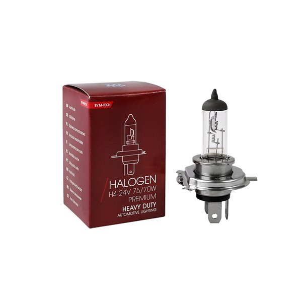 M-TECH Halogen bulb HEAVY DUTY H4 24V/75/70W