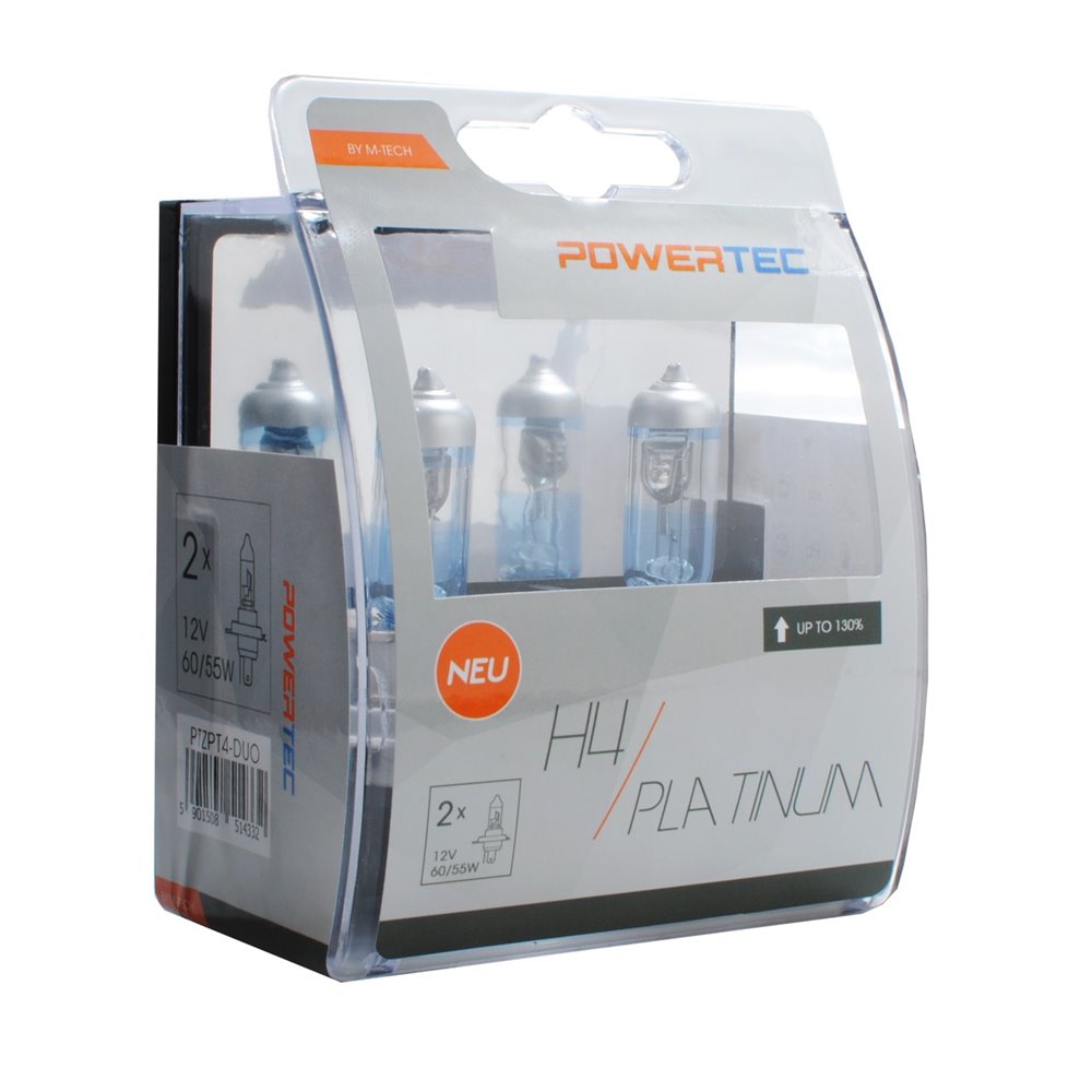 Powertec Platinum +130% H4 12V DUO