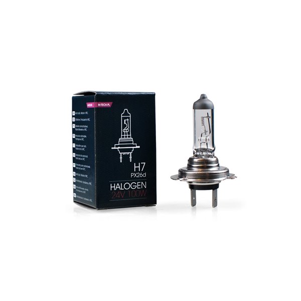 M-TECH Halogen bulb PX26d H7 24V/100W