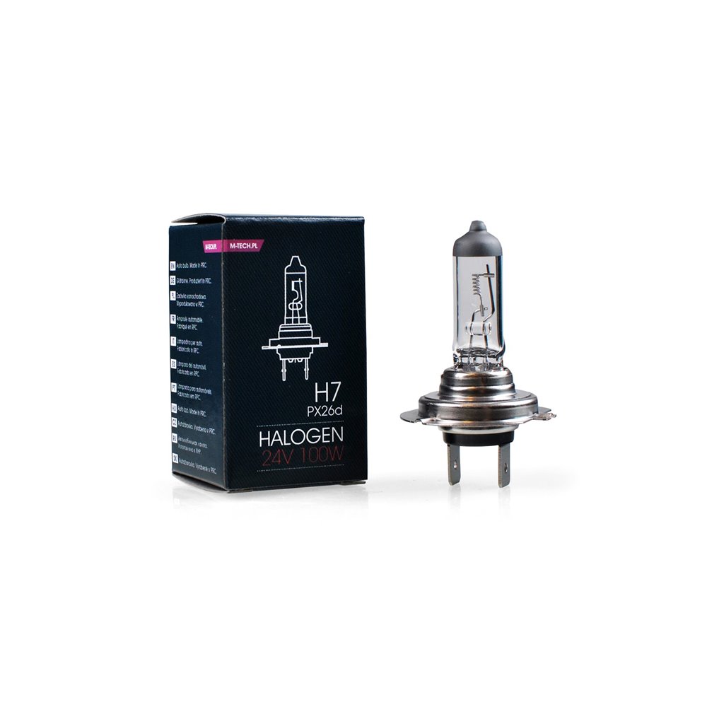 M-TECH Halogen bulb PX26d H7 24V/100W