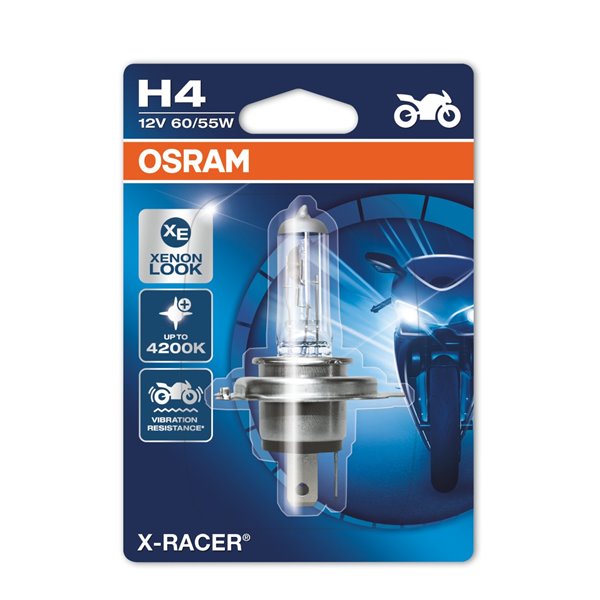OSRAM X-RACER® 64193XR-01B H4 P43t 12V 60/55W