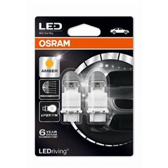 OSRAM LEDriving® 3557YE-02B 1,42 W / 0,54 W 12V W2.5x16q P27/7W Amber