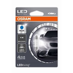 OSRAM LEDriving® 6436BL-01B 0,5 W 12V SV8.5-8 Festoon C5W 36mm Blue