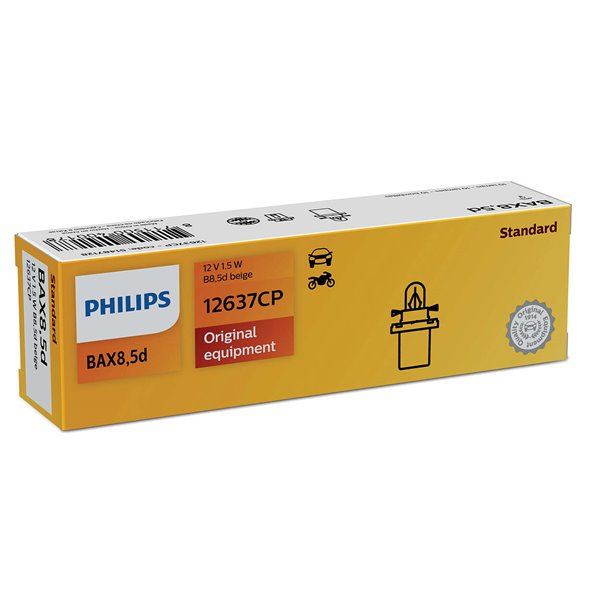 Philips B8,5D beige 12V1.5W B8,5d beige CP