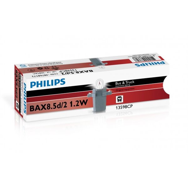Philips Bax 8,5d/2 grey 24V1.2W BAX8,5d/2 grey CP