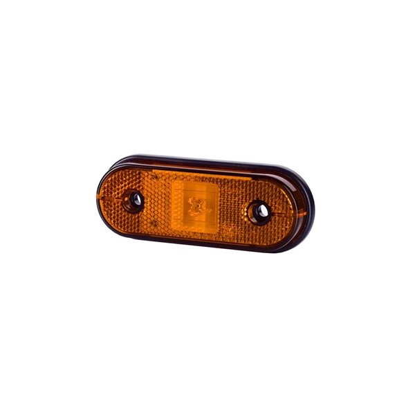 HORPOL LED marker - HOR61 LD633 orange with reflector 12/24V ECE