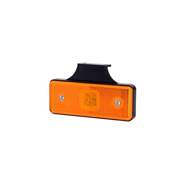 HORPOL LED marker - HOR42 LD161 orange with reflector, hanging 12/24V ECE