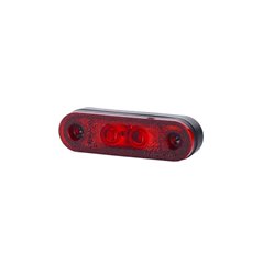 HORPOL LED marker - HOR72 LD958 red 12/24V ECE