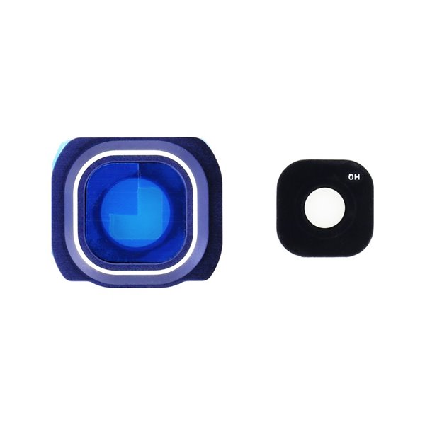 Krytka na kameru Samsung Galaxy S6, G920 modrá